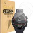 Mr.Shield Screen Protector compatible with COROS PACE 2 [Tempered Glass] [3-PACK] [Japan Glass with 9H Hardness]