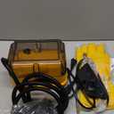 Heavy Duty Handheld Steam Cleaner, 15s Heat-Up, 9-Level Adjustable 2500W Pressurized Steamer for Cleaning with 14 Accessories, Multipurpose Portable Steam Cleanr for Home, Car, Grease, GroutOrange