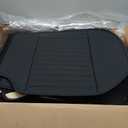 JOJOBAY Chevy Silverado Seat Covers,GMC Sierra Seat Covers,Custom Fit 2007-2025 1500 2500HD 3500HD Crew Double Extended Regular Cab,LT LZT RST Trail Boss(Full Set,Black)