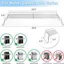 65054 Grill Warming Rack for Weber Genesis 300 Series, Genesis E310, E320, E330, S310, S320, S330, Stainless Steel Warming Grates Replacement for Weber Genesis Grill Parts, Weber 81323, 62749.