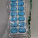 Ice Cube Trays 4 Pack, Airabc Silicone with Removable Lid, Easy-Release Flexible 14-cube Trays, LFGB Certified and BPA Free, Stackable Covers for Cocktail, Freezer