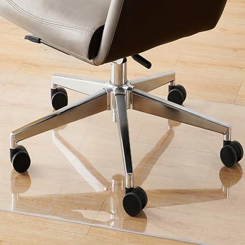 Clear Chair Mat for Office Home Scratch Proof Desk Chair Mat 0.04in 0.06in 0.08in Floor Mats Tile Protection Mat Computer Chair Mat for Kitchen Living Room Table Chair Pet, 3 ftx4 ft