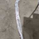 Moen Brushed Nickel 5-Foot Curved Fixed Mount Shower Curtain Rod with Pivoting Flanges, CSR2165BN