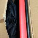 SereneLife Large Folding Utility Shopping Cart with Removable Liner  Heavy Duty, 360 Swivel Wheels, 110 lb Capacity, Portable for Groceries, Laundry, Luggage, and More (Red)