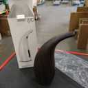 Automatic Soap Dispenser with Infrared Sensor - Adjustable 4-Level Touchless Hand Soap for Kitchen Sink, Bathroom - Battery Operated Electric Dispenser, Durable Plastic, Smart Soap Holder