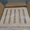 tonchean Wooden Cabinet Tray Dividers 6 Tier Baking Cookie Sheet Organizer Kitchen Vertical Tray Divider Organizer for Pots, Cutting Board, Pans, Kitchen Organizers and Storage