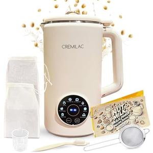 8 in 1 Nut Milk Maker, 34oz Automatic Soybean Machine for Almonds, Soy, Non Dairy Beverages, Plant Based Milk, Homemade Almond Oat, With Delay Start/Keep Warm/Self-Cleaning/Boil Water