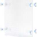 Fish Tank Divider, Acrylic Aquarium Divider, Fish Tanks Separator for Multi Purpose Fish Isolation, Adjustment Clear Fish Tank Separator Set with Suction Cups