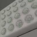 20 Pieces Glass Bud Vases for Centerpieces Bulk Mini Flower Bouquets Vases Small Cute Crystal Ribbed Glass Bud in Bulk for Wedding Baby Bridal Shower Table Party Home Decor (Clear)