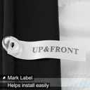 Box Spring Cover Twin/Twin XL Size - Jersey Knit & Stretchy Wrap Around 4 Sides Bed Skirt for Hotel & Home, Black