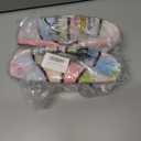 2 x Kids Basketball Size 3 (22"),Youth Basketball Size 5(27.5") for Beginner(Boys&Girls) Premium Rubber Indoor Outdoor for Age Under 12 (green-pink-blue-Mix)