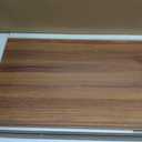 Giklux 6 PCS Wire Rack Covers for Pantry Wood Grain, 24'' W * 12'' D (Ready to Use) Faux Wood Shelf Covers for Wire Shelving, Rustic Closet Shelves Covering Toppers - Bathroom, Kitchen, Garage (Brown)