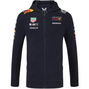 Castore Red Bull Racing F1 2025 Team Full Zip Hooded Sweatshirt (Large)