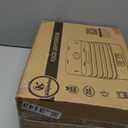 Food Dehydrator Machine for Jerky, 5 Stackable BPA-Free Trays with Temperature Control, 250W Small Dehydrator for Fruit, Beef and Deer Jerky, Mushroom, Herbs, Recipe Included, 72H Max