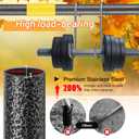 65" Leaf Rake for Gardening Adjustable Long Handle with 25 Metal Tines 18" Wide Leaf Rakes Yard Thatchibng Rake for Picking Leaves,Grass Clippings Garbage