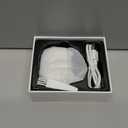 Automatic Electric Nail Clipper with LED Light & 2 Speeds with Nail Scraps Storage, USB Rechargeable Safety Fingernail Trimmer for Baby, Children, Kids, Adult, Seniors and Caregivers, White