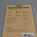 Valet Tray, Built in Wireless Charging Pad, Nightstand Organizer, Dresser Organizer, Mens Jewelry Box, Valet Charging Station, Faux Leather Valet Tray for Men and Women, Brown