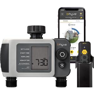 Orbit 24637 B-hyve XD 2-Port Smart Hose Watering Timer with Wi-Fi Hub