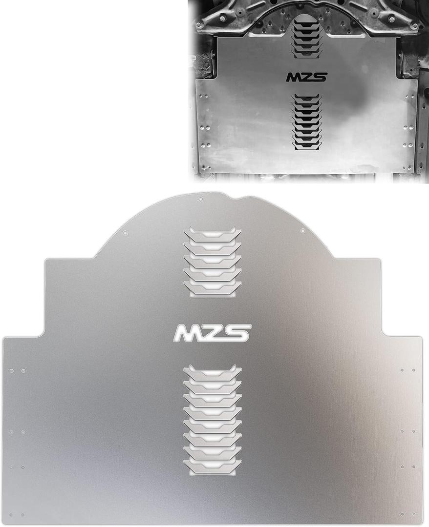 MZS Catalytic Converter Protection Shield, Anti-Theft Cat Protector Compatible with 2004-2009 Prius Gen 2