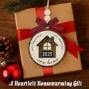 5 x New Home Ornament 2025 - Housewarming Gifts Christmas Ornament, First Christmas in New Home Ornament 2025 for Family, Couple (HOME03)