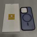 Miracase 2025 Upgraded Magnetic for iPhone 16 Pro Case [Compatible with MagSafe] [with 2X Screen Protector] Military-Grade Protection, Anti-Fingerprint, Slim Phone Case for 16 Pro 6.3 inch - Black