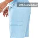 NORTHYARD Mens Swim Trunks Board Shorts 9 Inch Bathing Suit Swimwear Quick Dry Beach Short with Zipper Pocket - No Mesh Liner (Blue, XXXL)