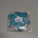 Parrot Christmas Ornament Wooden Bird Hanging Decoration Pendant with Hemp Rope,19.7Ft Tropical Garlands & 9 Hanging Wooden Parrot Birds for Christmas Tree Decoration Home Party Wall Decor (7PCS)