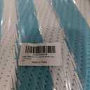 Waterproof Outdoor Rug 6x9, Teal Striped Patio Mat
Lightweight Plastic Straw Camping Rug, Reversible Indoor Outdoor RV Carpet for Outsides, Balcony, Backyard and Deck
