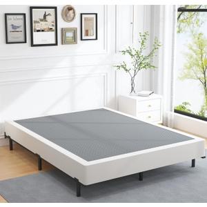 8 Inch Full Box Spring and Cover Set, Box Springs Full Size, Heavy Duty Mattress Foundation, Easy Clean Cover, Simple Assembly