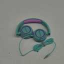 V1 Kids Headphones, Wired Stereo Foldable Tangle-Free 3.5mm Adjustable On-Ear Headphones for Kids for School/Toddlers/Childrens/Teens/Boys/Girls/Ipad/Tablet/Kindle/Phones/Travel/Plane (Green)