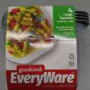 Goodcook EveryWare 4 Large Squares Containers + Lids