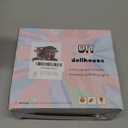 Miniature House Kit, Miniature Dollhouse Mini Houses for Beginners, DIY Dollhouse Kit for Adults to Build, Model Building Craft Diorama Kit, Ideal Gifts for Birthday, Christmas(Coffee Shop)