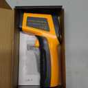 KNINE OUTDOORS Infrared Thermometer Laser Temperature Gun, -58 to 1112, Single Laser Targeting, Distance to Spot Ratio 12:1, For Cooking, Oven and Meat (Orange)
