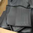 Mixsuper Floor mats fit for 2002-2008 Dodge Ram 1500 Crew Cab (Quad Cab), 2003-2009 Dodge Ram 2500/3500 Crew Cab,All Weather TPE Floor Liners Protection for 1500 Accessories,2 Row Car Mats, Black