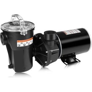 1.5 HP Swimming Pool Pump Compatible with Hayward Powerflo LX W3SP1580X15, 1-1/2 HP Single Speed Pool Pump for Above Ground and On Ground Pools, with Cord | 115V, 11.2 AMPS, 1 PH, 3450 RPM, 48Y Frame