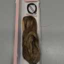 Messy Bun Hair Piece Side Comb Clip in Hair Bun Hairpiece for Women Short Natural Straight Versatile Adjustable Styles Easy Hair pieces (Brown to Ash Blonde-C)
