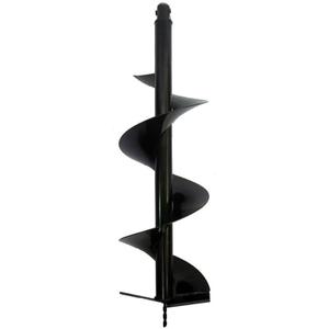XtremepowerUS Post Hole Digger Replacement Auger Bits Digging 3/4" Shaft Size Plant Fence Dig Planting Hole Fence Dig (12")
