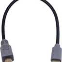 Duttek Mini USB to USB C OTG Cable, Short Type C to Mini Male Cable On-The-go Data Convertor Adapter for MacBook, iMac Pro, Chromebook Pixel 10 inch/25 cm