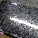 Voolan Rain Shower Head with Goose Neck Curve Arm, All Metal Waterfall Rainfall Showerhead, High Flow Bathroom Square Large Shower Head (12 Shower Head with 13 Shower Arm, Chrome)