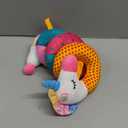 Hahaland Car Seat Toys for Babies 0-6 Months Girl - Baby Toys 3-6 Months - Rattle, Mirror, Crinkle, Squeaky Carseat Stroller Toy 0-6 Months Developmental Newborn Baby Girl Birthday Gifts