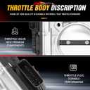 Throttle Body Fit for RAV4 2009-2018, Camry 2010-2017, Venza 2009-2016, Sienna 2011-2013, Highlander 2.7L 2009-2018, Scion tC 2011-2016, S20140