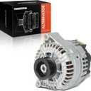 A-Premium Alternator Compatible with Chevrolet Equinox 2005-2006 & Pontiac Torrent 2006, 3.4L, 12V 145A 6-Groove Pulley Clockwise, Replace# 10356804, 10396843