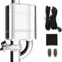 3 Inch Valved Muffler Electric Exhaust Cutout with Muffler Cat Back Exhaust System Kit