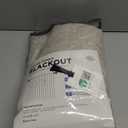 100% Blackout Shield Linen Blackout Curtains for Bedroom 102 Inches Long, Back Tab/Rod Pocket Living Room Drapes, Thermal Insulated Blackout Curtains 2 Panels Set, 50" W x 102" L, Oatmeal