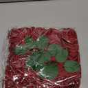 AmyHomie Artificial Flowers Dark Red Rose 25pcs Real Looking Fake Roses w/Stem for DIY Wedding Bouquets Centerpieces Arrangements Party Baby Shower Mothers Day Christmas Tree Decorations