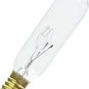Westinghouse 0322000, 25 Watt, 120 Volt Clear Incand T6 Light Bulb, 1500 Hour 190 Lumen