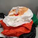 5 FT Christmas Inflatables Santa Claus Outdoor Decorations Blow Up Yard Snowman Sit with Colorful Boxes with Built-in LEDs for Garden Lawn Indoor Party Decor