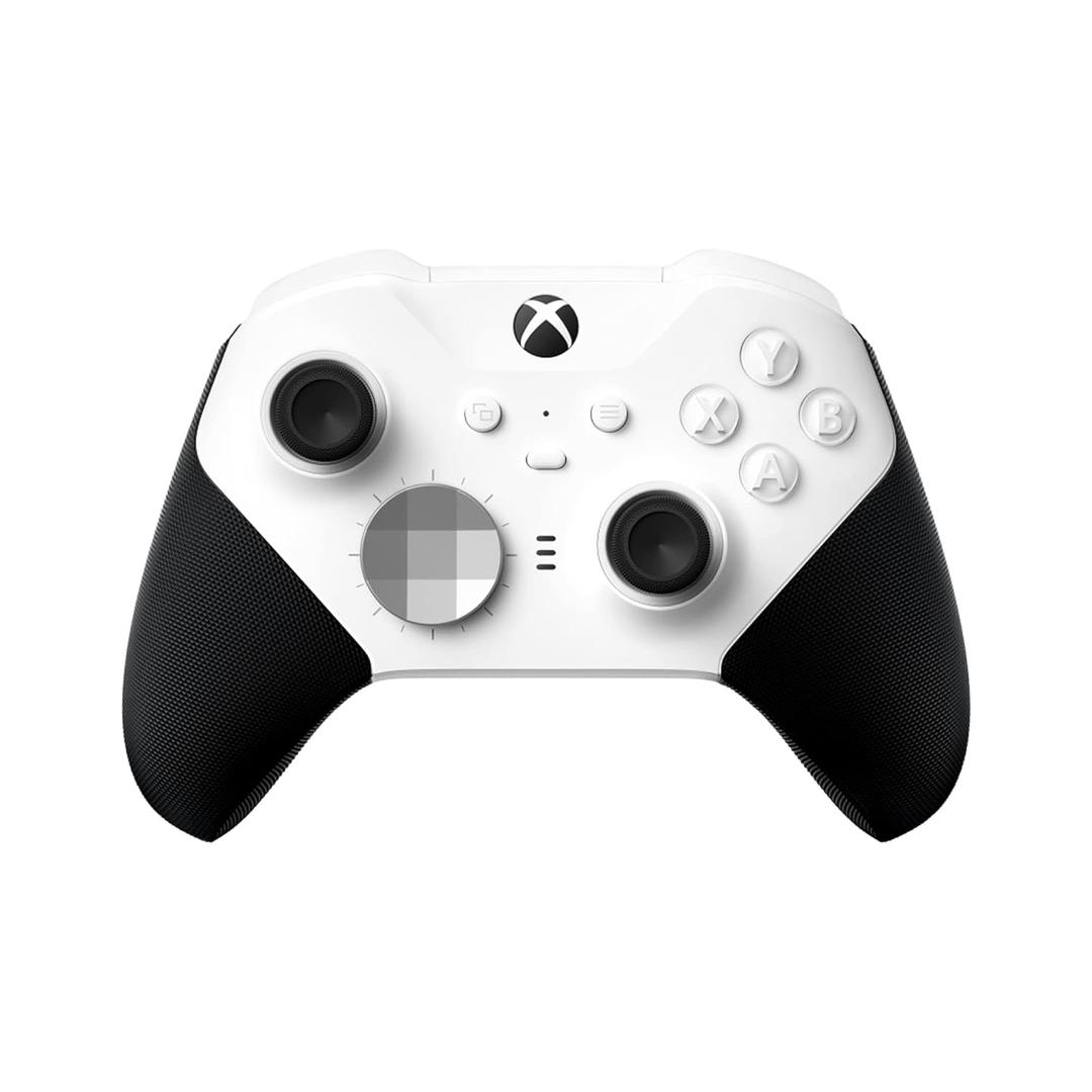 Xbox Wireless Gaming Controller | Elite Series 2 Core | White | Console, PC, and Android | Adjustable Thumbsticks | Trigger Locks