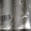 Wowfit 50 CT 12x16 inches Large Clear Bottom Gusset Cellophane Gift Bags with 6" Gold Twist Ties, Cello Packaging for Baby Showers, and Wedding Gift Wrapping