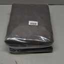 MAGZO Magnetic Thermal Insulated Door Curtain, 38" x 82", Upgraded Oxford Filled with Thicken Cotton, Weatherproof Insulation Cover Blanket for Winter/Extra-Wide Entry Door, Cold Draft Blocker, Brown